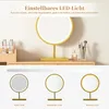 Eleganter Schminktisch mit LED-Beleuchtung und Spiegel, aus Produktbild-Vorschau 4