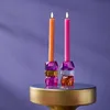 S/4 tlg. LED Stabkerze, Echtwachs/Kunststoff/LED, H. 24,5 Produktbild-Vorschau 3