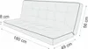 Gartenkissen „Pola“ – 180×105 cm – wasserabweisend, Produktbild-Vorschau 5