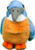 Kuscheltier Eisvogel blau/orange/weiß 12 cm Plüschtier Produktbild-Vorschau 3