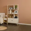 Libreria Relaxdays, A x L x P: 154,5 x 74 x 30 cm, 3 Anteprima dell’immagine prodotto 3