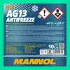 A product label for antifreeze. Produktbild-Vorschau