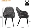 CLIPOP Chaises de salle à manger, lot de 6 chaises de Voir les images du produit 2