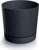 Prosperplast Blumentopf TUBO P Eco Wood Anthrazit 19,9 cm Produktbild-Vorschau 1