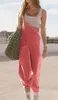 ASKSA Salopette d'été pour femmes Jumpsuit sans manches Voir les images du produit 4