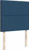 Boxspringbett mit Matratze Blau 80x200 cm Stoff Produktbild-Vorschau 9