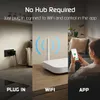 Ledvion 4er set Smart WLAN Steckdose schwarz Wi-Fi 16A Produktbild-Vorschau 5