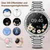 Elegante Smartwatch Damen mit Telefonfunktion 2026 Silber Produktbild-Vorschau 3
