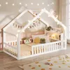 Flieks dětská postel domeček postel 90x190cm s led, Náhled obrázku produktu 1