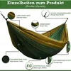 Defacto Hängematte, Stabhängematte mit Tasche, Hängeliege, Produktbild-Vorschau 3