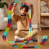 MalPlay Rennstrecke 291 EL. mit Spielzeugauto LED-Lichtern Produktbild-Vorschau 8