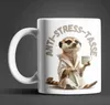 Erdmännchen Anti Stress Keramik Kaffeetasse Teetasse Tasse Produktbild-Vorschau 1