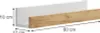 Wandregal Vicco Tomy Weiß/Goldkraft Eiche 60 x 10 cm 2er  Produktbild-Vorschau 2