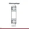 Rillenkugellager 6210 -ZNR ID 50mm AD 90mm Breite20mm SKF Produktbild-Vorschau 4