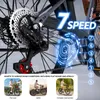 Qekud 26-B1 E-Bike 26 Zoll Stahlrahmen | 36V 13,5Ah Akku | Produktbild-Vorschau 9