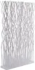 A white room divider made of interwoven willow branches. Náhled obrázku produktu