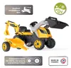 Trattore a pedali Builder Max con escavatore e carrello Anteprima dell’immagine prodotto 10