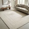 Teppich Wohnzimmer Schlafzimmer Modern Hoch&Tief Bordüre Produktbild-Vorschau 4