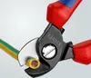 Knipex 95 12 165, Ruční řezačka kabelů, Modrá, Červená, Náhled obrázku produktu 8