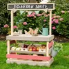 MUDDY BUDDY® Outdoor Shop "Garden Friend" natur - warmgrau Produktbild-Vorschau 2