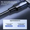 AdroitGoods USB C zu USB C Kabel 100W - USB 3.0 - Produktbild-Vorschau 3