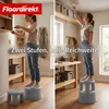 Taboret na kółkach Floordirekt z tworzywa sztucznego,   Podgląd zdjęcia produktu 5