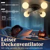 ZMH Stropný ventilátor s osvetlením G9 Tichý stropný Náhľad obrázku produktu 7