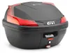 GIVI B37 BLADE Monolock bagagebox, zwart/rood, 37 liter Productafbeelding-voorbeeld 2
