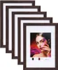 2er 3er 5er Set Holz Bilderrahmen Lifestyle Plexi Foto Produktbild-Vorschau 1