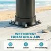 Outsunny Solardusche 40L Gartendusche mit Handbrause Produktbild-Vorschau 8