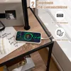 Lampa nocna COSTWAY obracana o 360°, lampa podłogowa ze Podgląd zdjęcia produktu 4