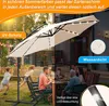 Aopunly Parasol Parapluie de jardin Parapluie Pavillon avec Voir les images du produit 3