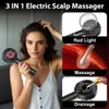 Elektrischer Kopfmassagegeräte, Haarbürste, Kopfhaut Produktbild-Vorschau 3
