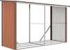 Přístřešek na dřevo G21 WOH 682 - 302 x 119 cm, zelený Náhled obrázku produktu 1