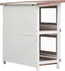 A two-tiered rabbit hutch with a slanted roof, shown from a side angle against a white background. Náhľad obrázku produktu