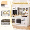 Cucina per bambini COSTWAY, cucina da gioco con fornello, Anteprima dell’immagine prodotto 8