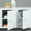 Armoire TV 'Kotka' avec 3 portes métal 113 x 40 x 58 cm Voir les images du produit 6