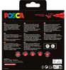 Posca 184058 POSCA Marker UNI  PC-5BR 8er Set Grundf. Anteprima dell’immagine prodotto 2