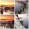 Bilder auf glas - Einteilig - Brücke Boot Meer - 80x120cm - Produktbild-Vorschau 8