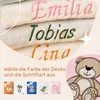 Be Mammy Babydecke mit 3D Applikation bestickt mit Name und Produktbild-Vorschau 4