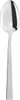 A single silver spoon on a white background. Produktbild-Vorschau