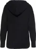 LASCANA Kapuzenpullover aus weichem Grobstrick schwarz Produktbild-Vorschau 2