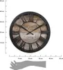 Horloge murale vintage marron 39 cm Voir les images du produit 17