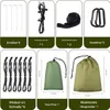 Hängematte, Camping Hängematte mit Zipper Moskitonetz und Produktbild-Vorschau 6