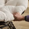 Ergonomischer Papasan Sessel mit 360° Drehfunktion, Indoor Produktbild-Vorschau 14