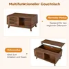 Table basse Merax réglable en hauteur avec porte à volet Voir les images du produit 12
