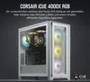 Corsair iCUE 4000X RGB, Midi Tower, PC, Weiß, ATX, EATX, Produktbild-Vorschau 20
