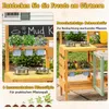 COSTWAY Matschküche Kinder Outdoor, Gartenspielküche mit Produktbild-Vorschau 7