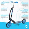 Habib Kickroller mit 205mm XXL Rädern | Klappbar: Blau Produktbild-Vorschau 3