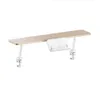 A product shot of a desk attachment with clamps. Produktbild-Vorschau